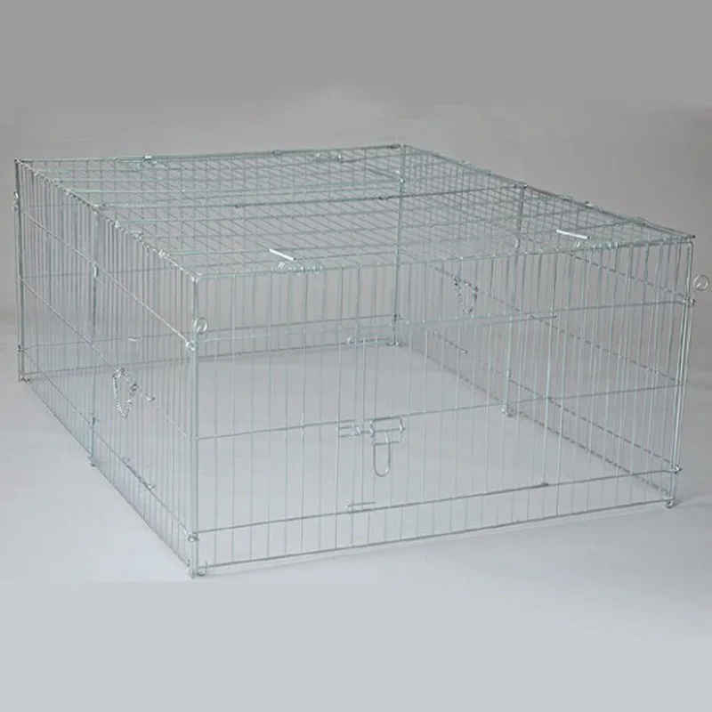 Outdoor Metal Wire Chicken Cage With Green Sunshade Manufacturer Buy