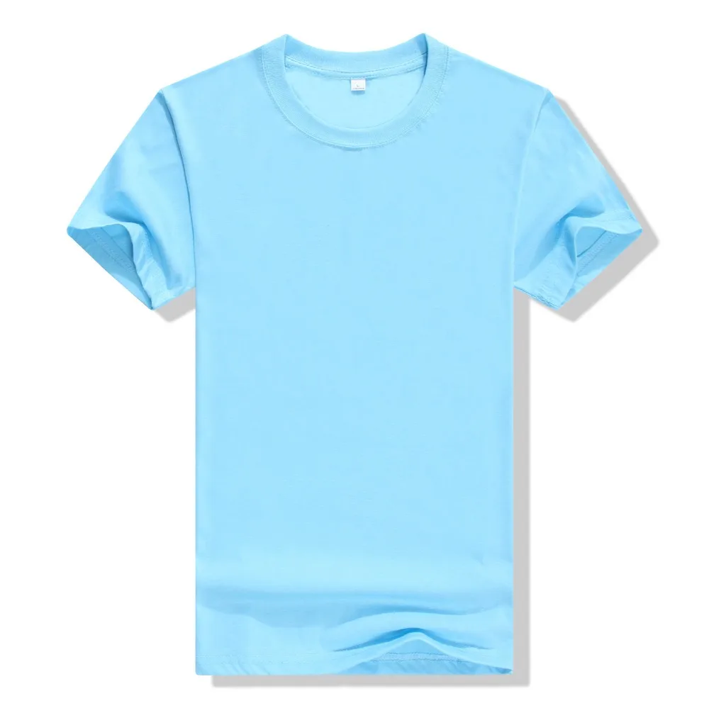 
Custom T - shirt Printing Logo Summer Short Sleeves Blank sublimation Tshirt 