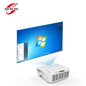 Ultra Short Throw Laser Projector Built Computer