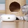 2019 New design Laser Pointer Cat Toy Interactive Rotating Cat Laser Toys Electronic Pet Laser Toy Customs Data