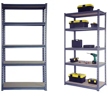 small metal storage shelves