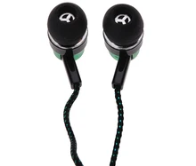 Earphones Jack Standard Noise Isolating 1 1M Reflective Fiber Cloth Line 3 5mm Stereo In ear