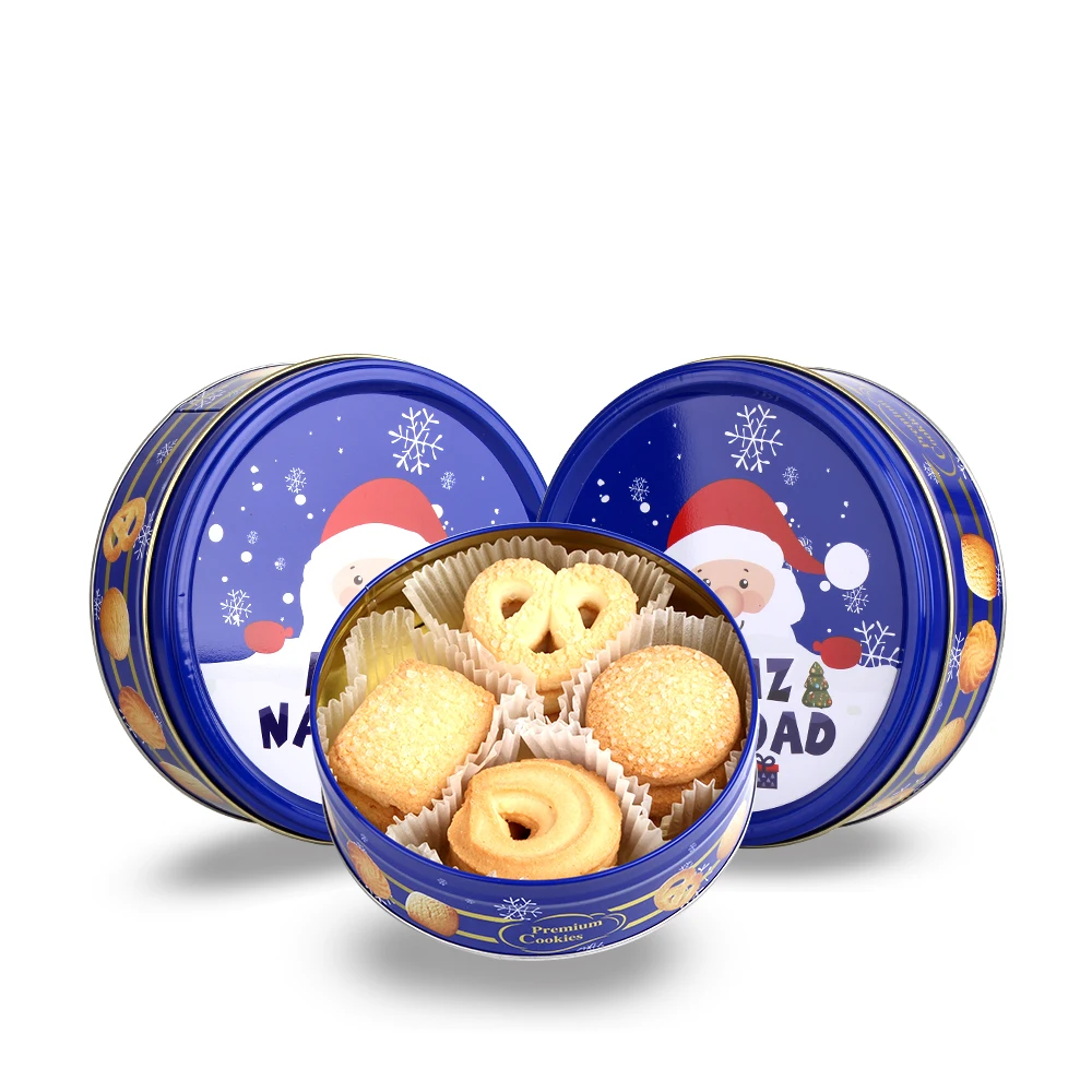 Danish Butter Cookies 4oz 113.4g Tin Box Package - Buy ...