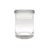 90ml glass bottle with airproof glass cap