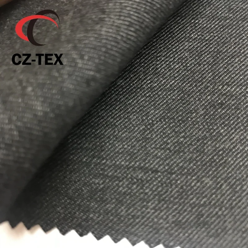 
luxury suiting fabric poly wool grey shade worsted fabric 
