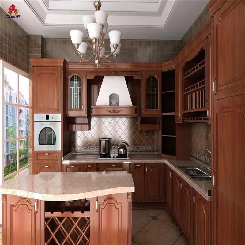 Customized Free Used Kitchen With Solid Surface