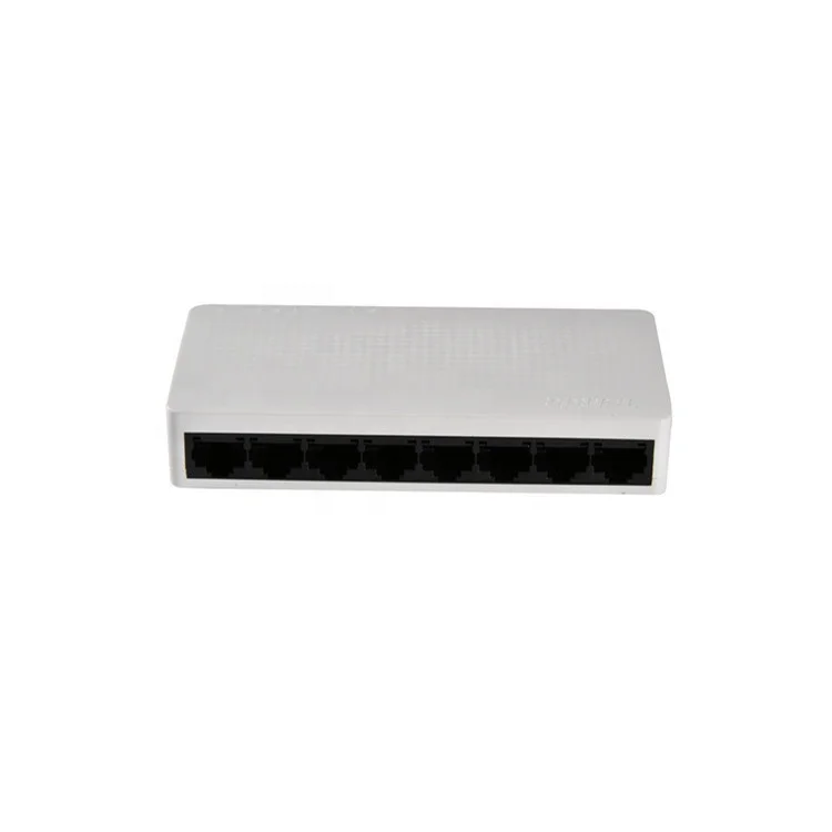 Tenda S108 8-port 10/100Mbps smart ethernet network desktop router switch China produce Wholesale Support oem