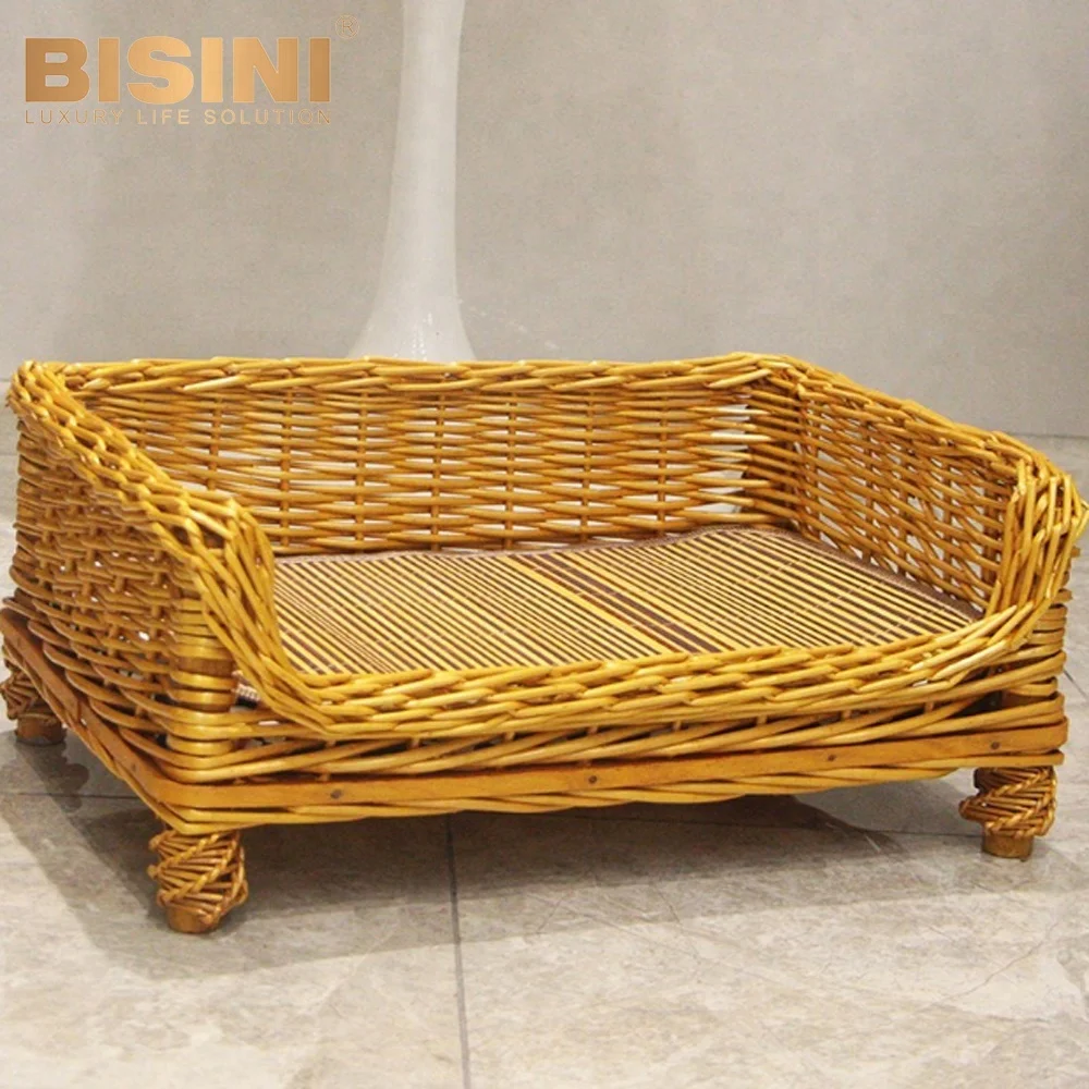 wicker dog basket pets at home