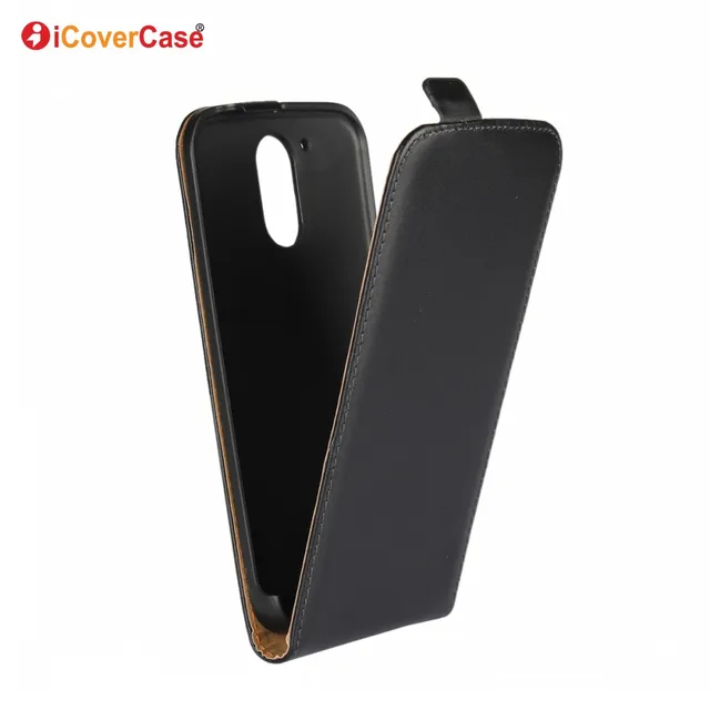 Capinhas Capa Funda Coque Vertical Flip Cover for Motorola Moto G4 G4 Plus Leather Mobile Phone Cases