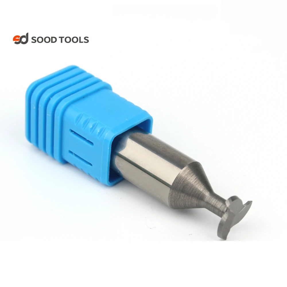 45degree Angle Carbide Brazed Blade Cutting Tools Dovetail Cutting Tool End Mill For Aluminum