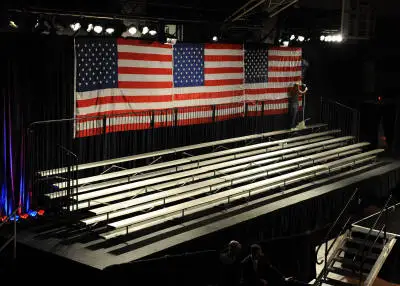 5 Row volleyball bleacher aluminum disassembly bleachers