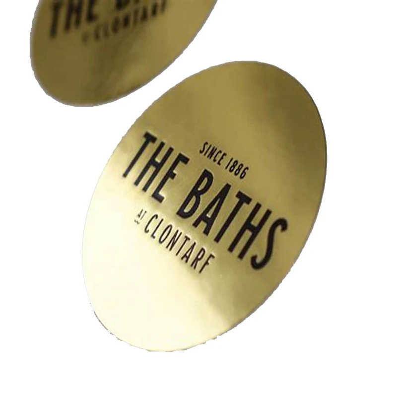 
Manufacturer custom adhesive waterproof logo sticker printed label stickers 