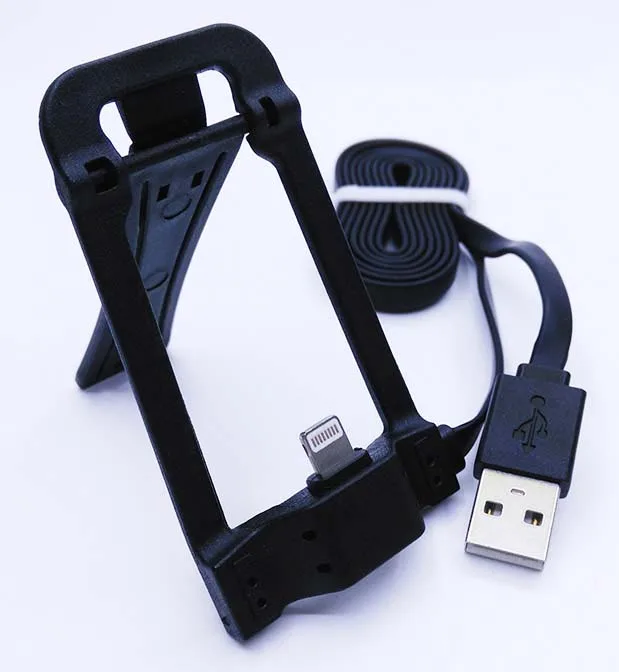 

Multi Function 3 in 1 Cell Phone Charging Holder Portable Travel Stand USB Data Cable, Black/white/green/pink/purple/red/blue/yellow/gray