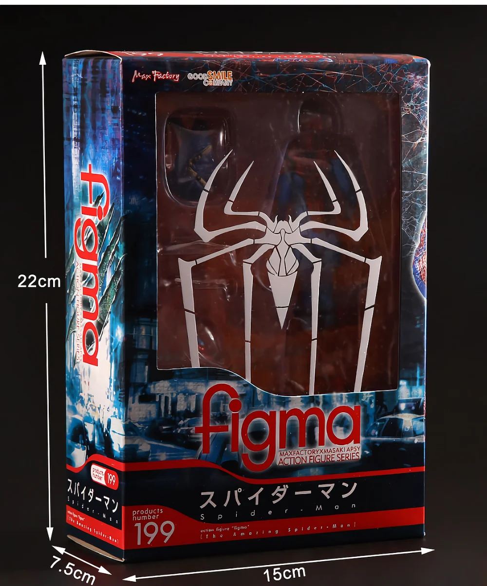 Figma 199 Marvel Movie Action Figure Spider Man Figures - Buy Marvel Action  Figures,Marvel,Spiderman Product on 