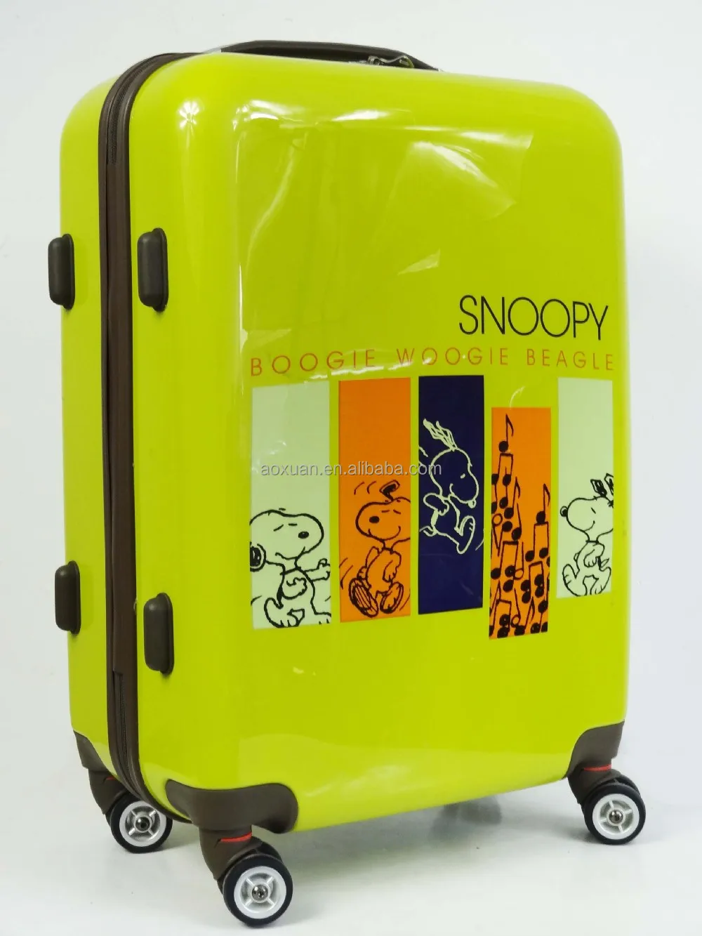 Oem Waterproof Snoopy Beautiful Trolley Luggage Suitcase Buy Oem