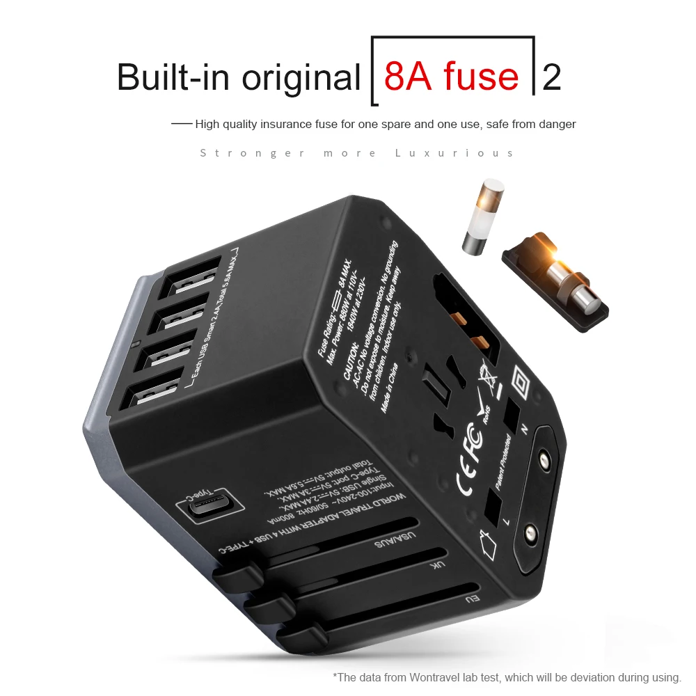 
New patent Type-C quick charger universal travel adapter promotional gift usb socket charger 