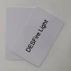 HF NFC ISO14443A DES-Fire Light PVC/PET/PETG/ABS/paper/wood RFID white card