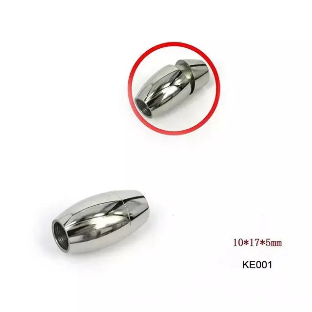 

2015 hot sale stainless steel clasp for pearl necklaces leather bracelet strong magnetic clasp