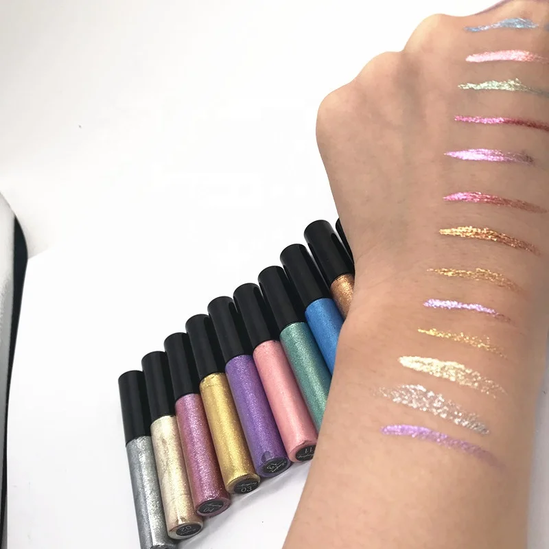 

2021 OEM Cruelty Free Liquid Eyeliner pen Custom Logo Glitter Eyeliner Custom Logo