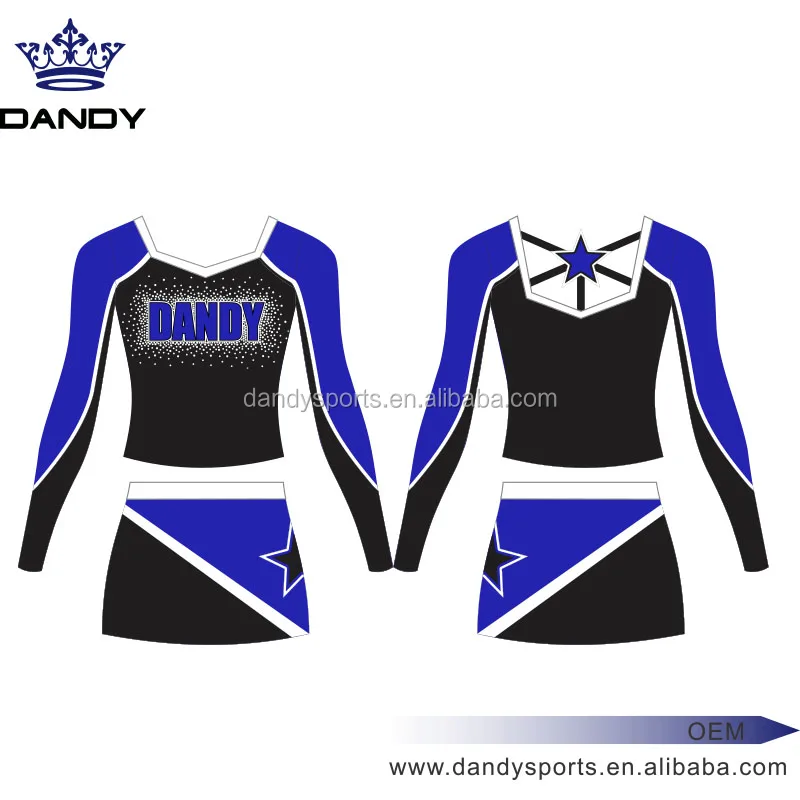 Customized All Star Cheerleading Uniform Newest Unique Design Super ...