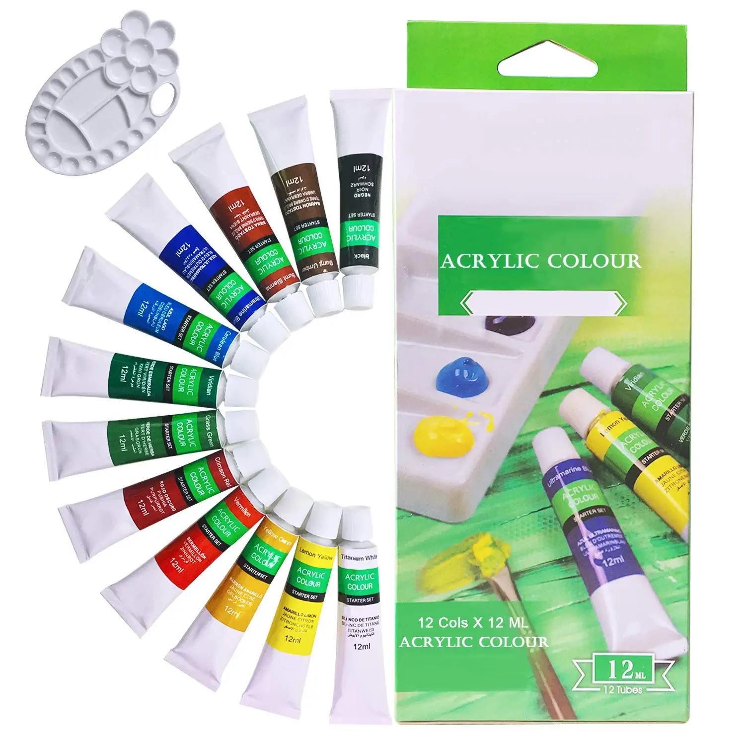 How To Mix Acrylic Paint Colors Chart