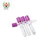 SY-L013 Sterile Vacuum blood tube colors plastic or glass Blood Collection Tube