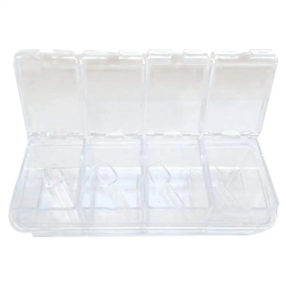 Clear Seasoning Box W-Unique 4 Pieces Clear Seasoning Storage Container for Spice Salt Sugar Cruet,Condiment Jars with Spoons