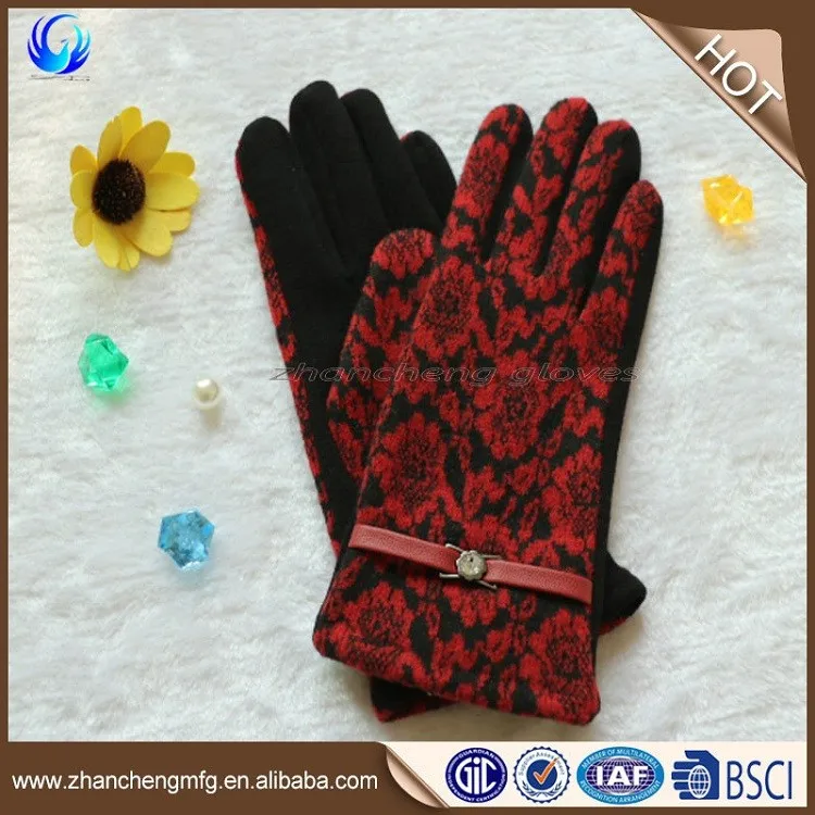 cute touch screen winter gloves