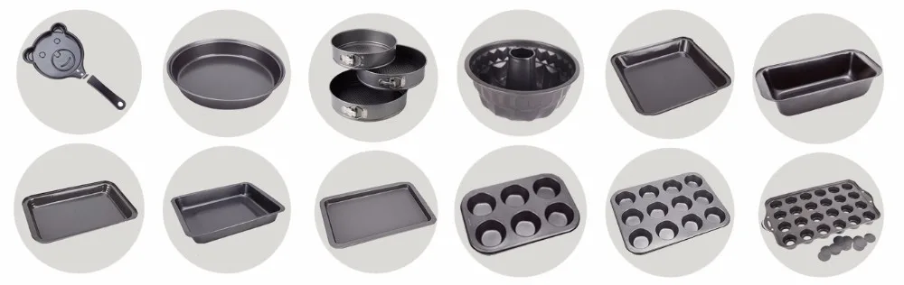 High quality Non-Stick teflon baking sheet with silicone handle (BK-D5025L)