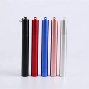Image of New arrival stainless steel telescopic straw reusable straw