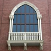 Factory direct sale durable roman concrete window for outdoor decoration