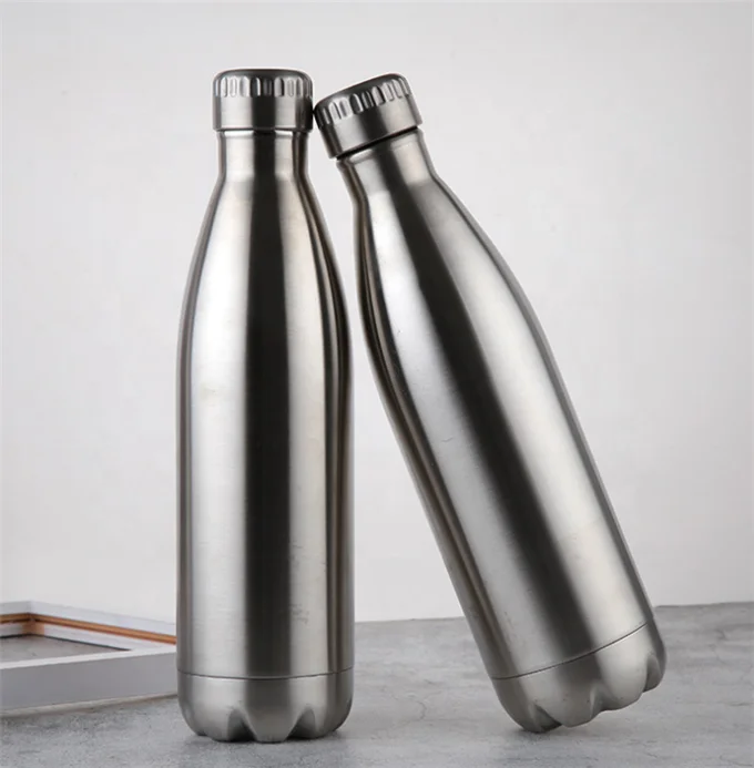 窄口真空绝缘双层 18/8 不锈钢水瓶用于冷热