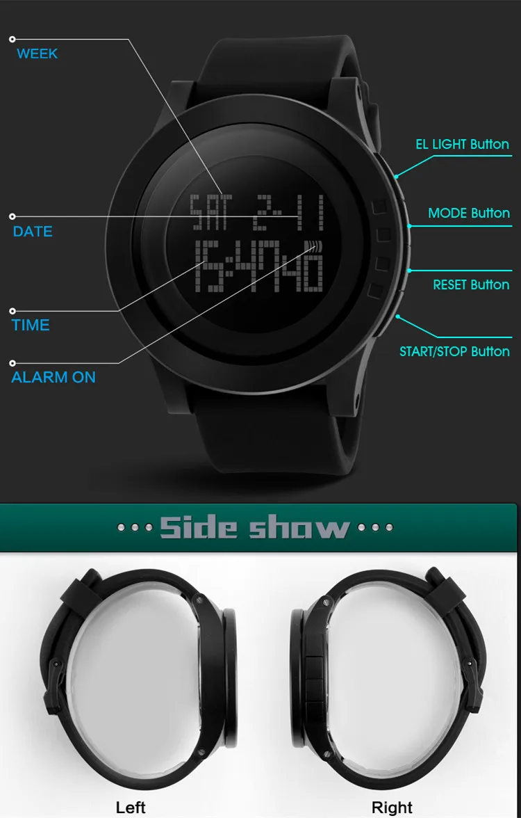 how to set skmei 1142 watch