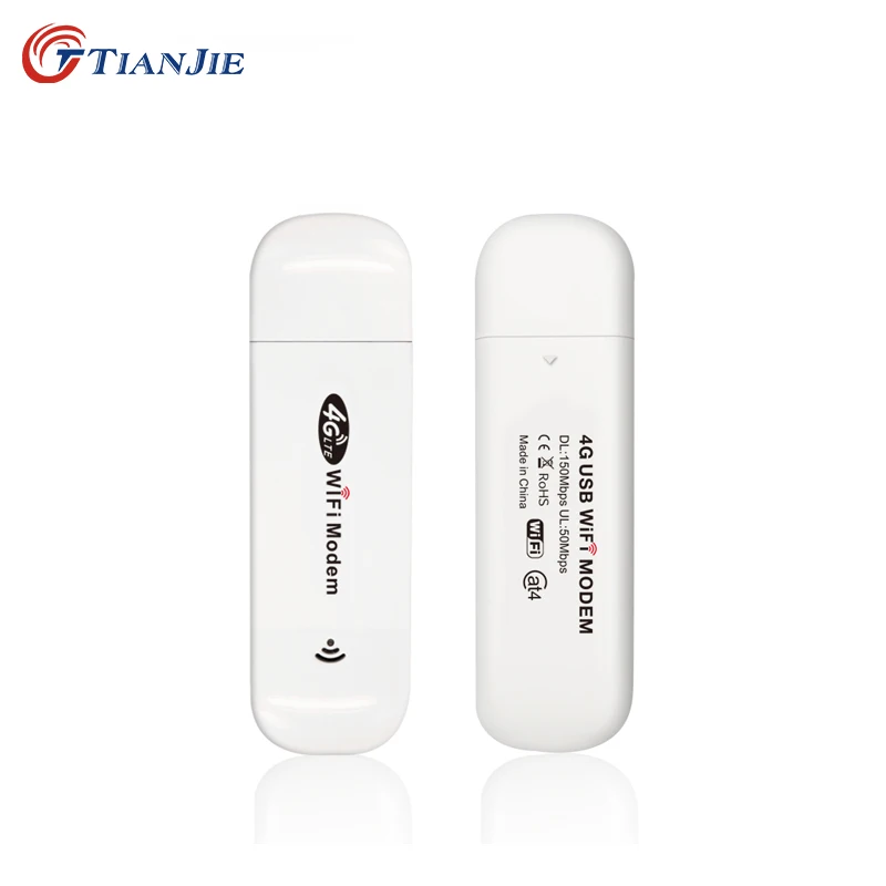 TIANJIE 4g wifi dongle modem 4g wifi router car wifi router mobile 4g usb 4G LTE Mobile Hotspot Router Modem SIM card