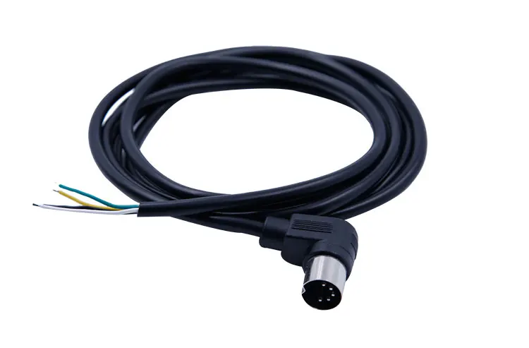 5 Cores Big Din Power Convert Cable / Custom Molded Cable Assembly.jpg