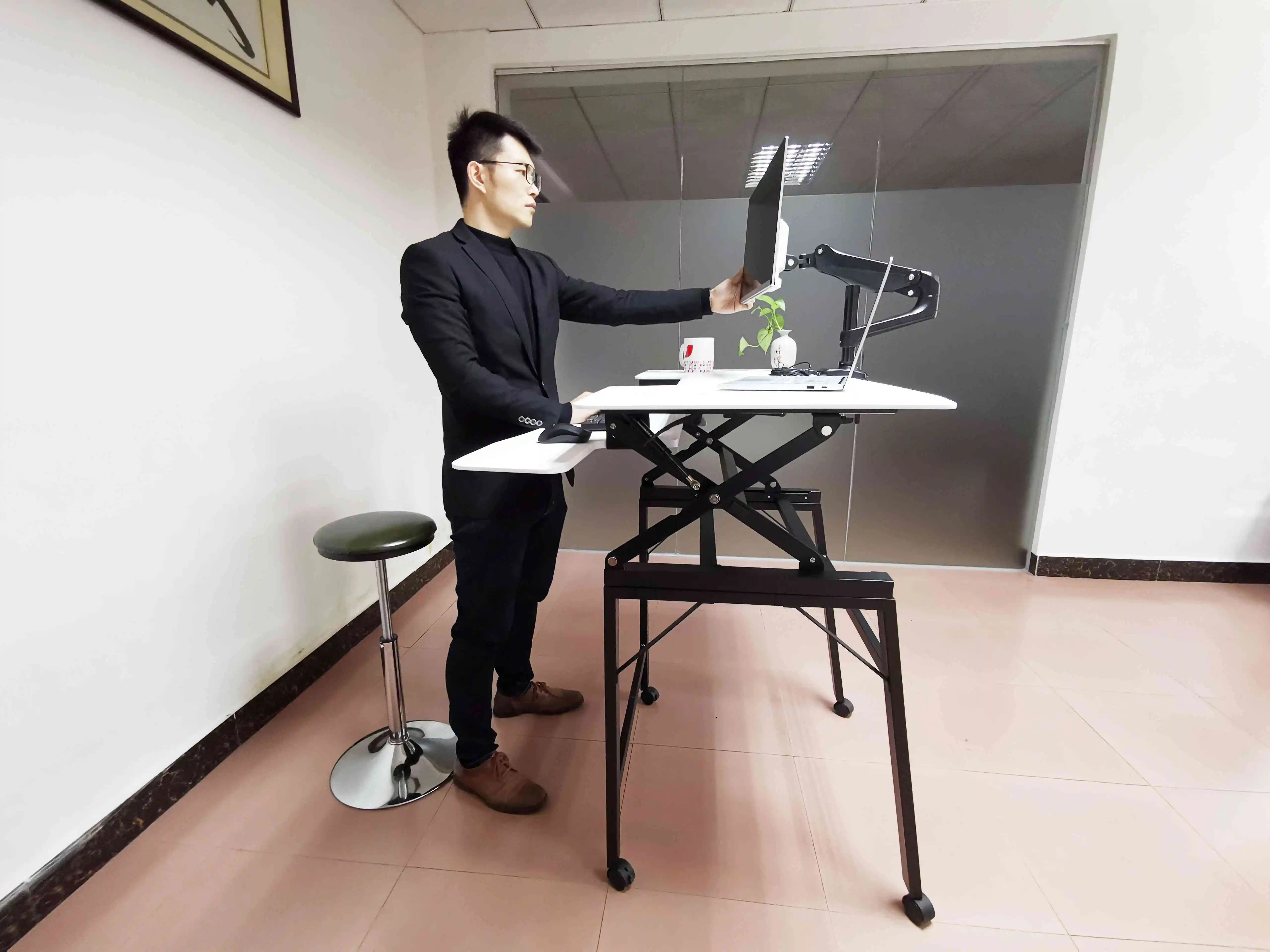 Starsdove Office Furniture,Adjustable Height Standing Desk,Standing