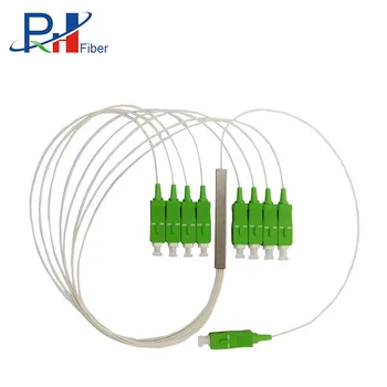 Gpon Passive Device Optical Singlemode 1x8 Mini Size Plc Splitter Sc ...