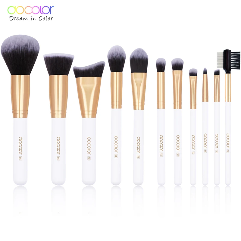 

Original Docolor SE DC1105 new model personal care 11 piece makeup brushes