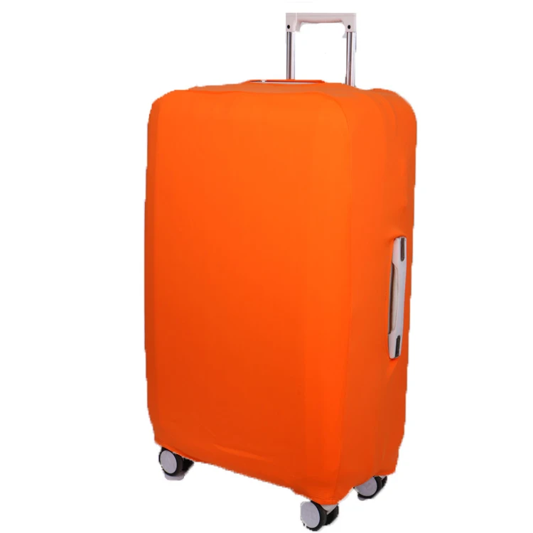 

Travelsky Wholesale High Quality Protective Elastic Spandex Luggage Cover For Suitcase, Blue, orange, purple, yellow, green and black