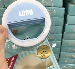 Clip on Selfie Ring Light 36 LEDs Smartphones