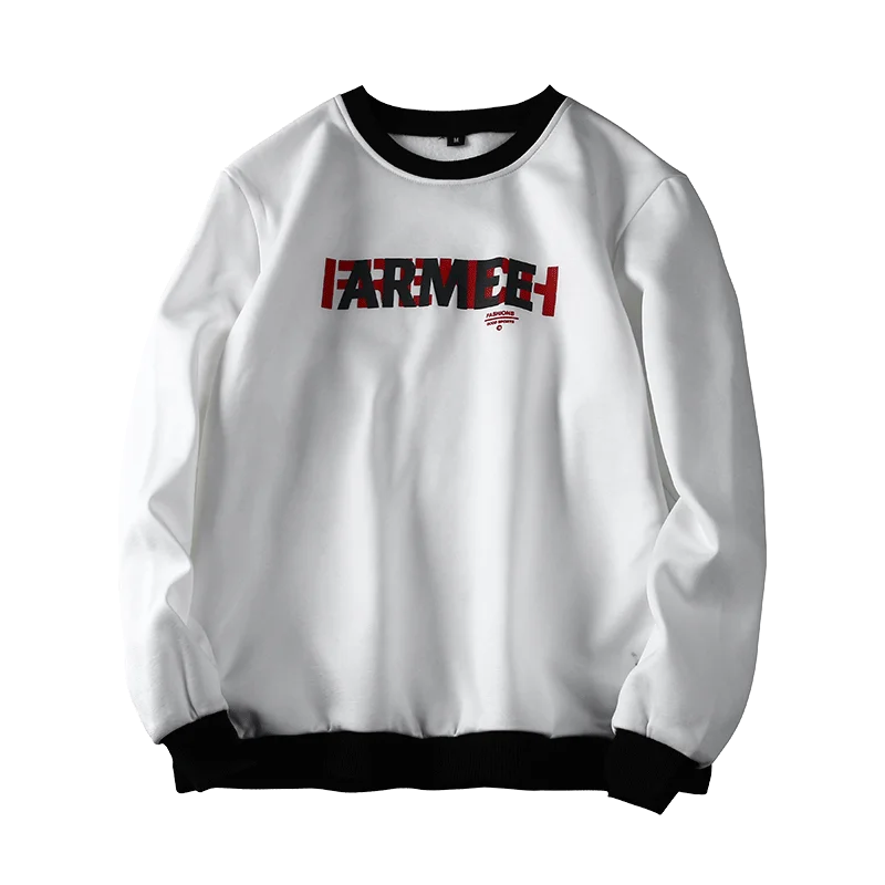 

Sweatshirt Pullover 2018 Crewneck with Men's OEM Cotton Custom Blank Sweatshirt Printed Factory Supply, Green;gray