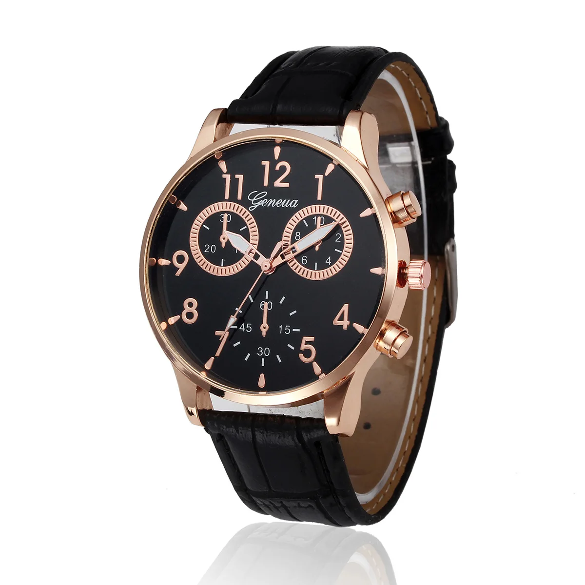 

Free shipping Casual Fashion Watch Men's Retro Design Alloy Leather Band Analog Alloy Quartz Wrist Watch Man Watch Date Clock