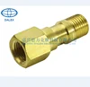 copper hex nut pipe fiiting male/female thread hose coupling