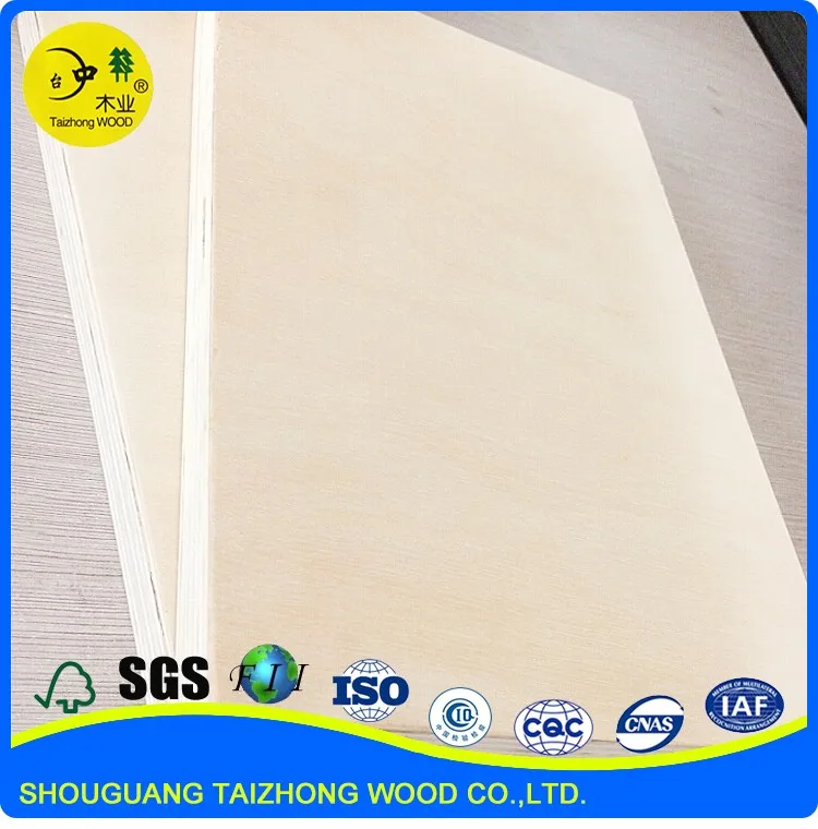 Factory price wholesale White Birch Plywood