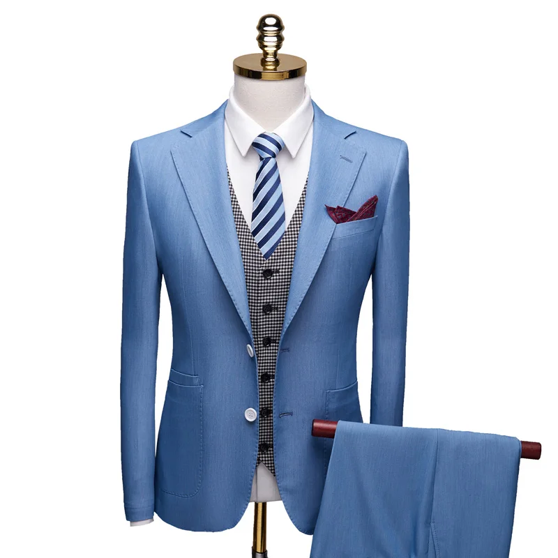 

Ready to wear suits A large number of orders suits Business casual Three pieces men suit