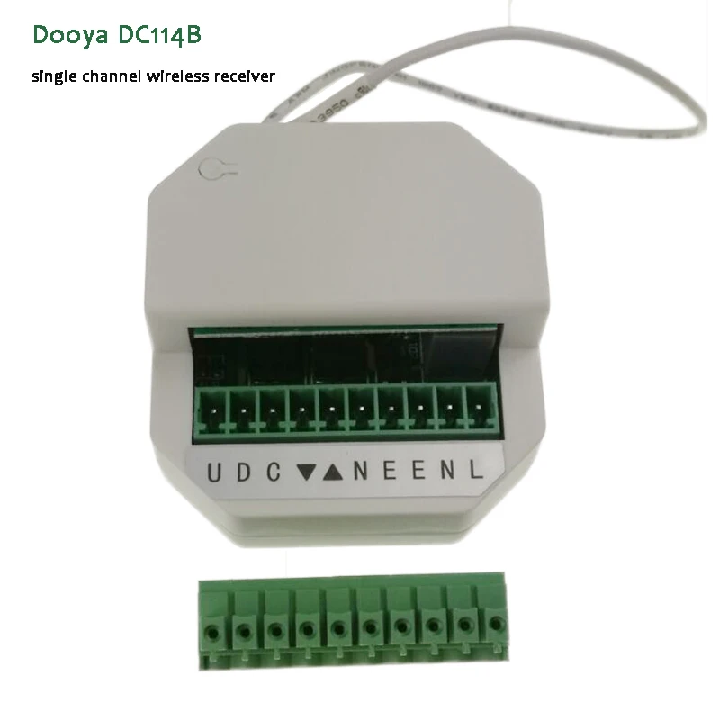 

1PC MOQ Dooya DC114B 433MHZ 230V single-channel wireless receiver ,tubular motor receiver fit for all Dooya emitter remote