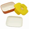 Rectangle plastic lunch box with locks