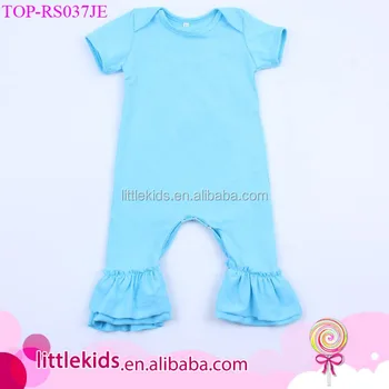 infant ruffle romper