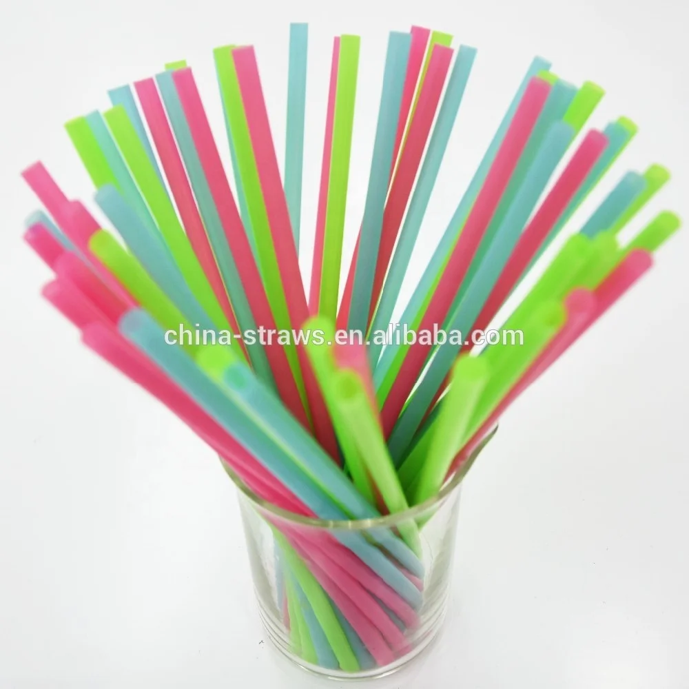 Custom Brand Straight Pla Drinking Straws,Single Wrapped Pla Straw ...