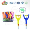 Funny Weight Lifter Shaped Toy Candy With Slingshot